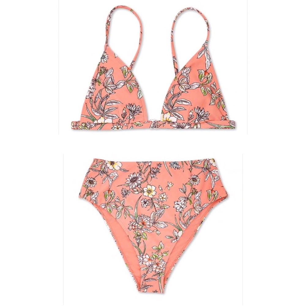 Floral print bikini
